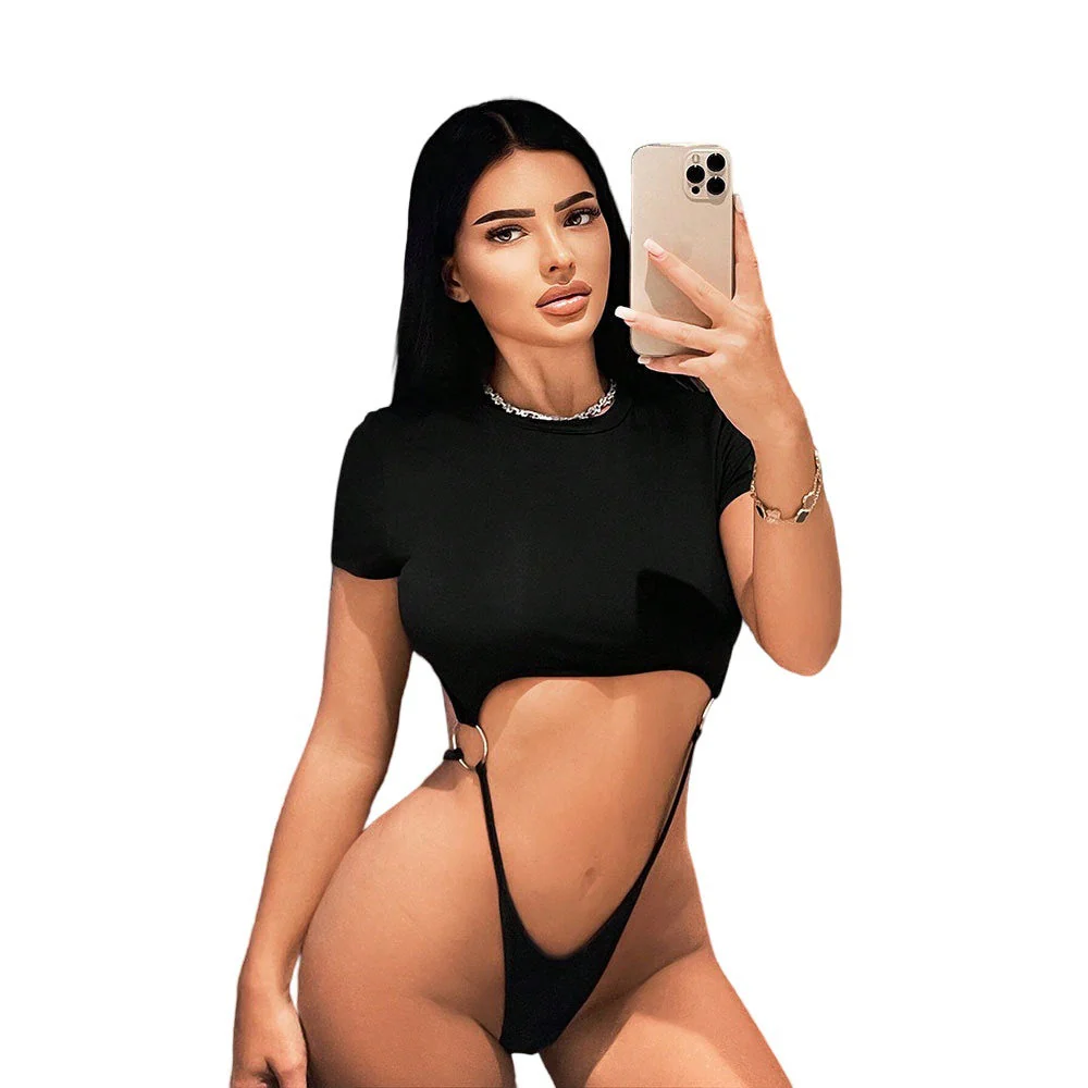 Damen Topmodernes Cut-Out Bodysuit mit Verspieltem Design Heidi-Mode - Image 5