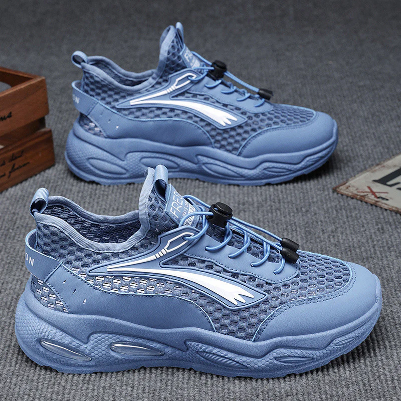 Damen Trailrunning Sneakers mit atmungsaktivem Mesh-Obermaterial und stoßdämpfendem Sohlenprofil Heidi Mode - Image 4