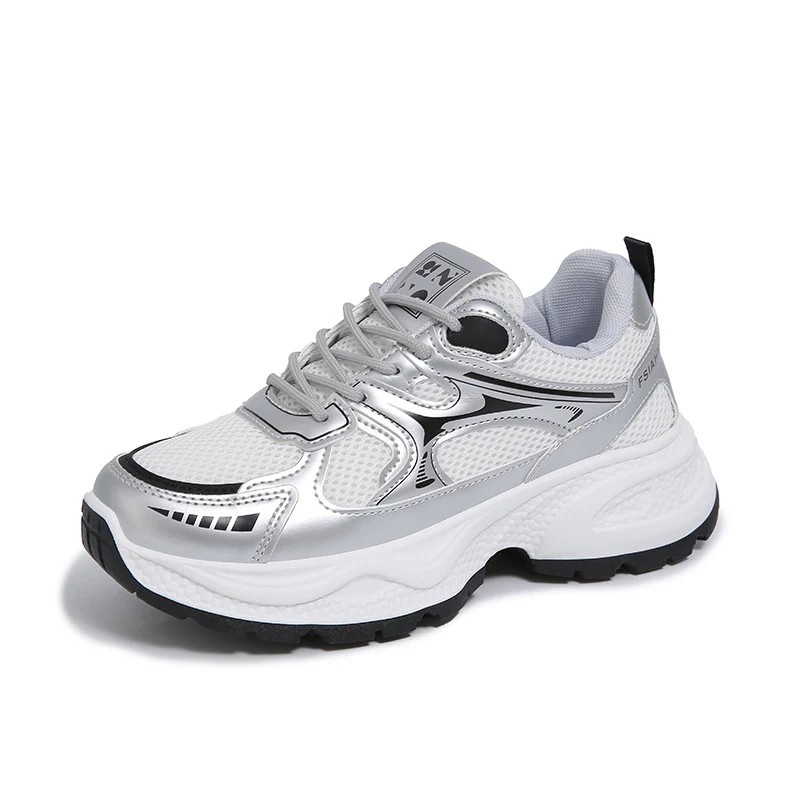 Damen Trend Sneakers mit atmungsaktivem Mesh-Obermaterial und dämpfender Sohle Heidi Mode - Image 6