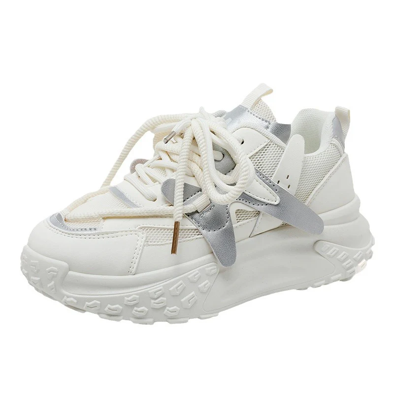 Damen trendige Chunky Sneaker mit dämpfendem Sohlenprofil und atmungsaktiver Oberfläche Heidi Mode - Image 5