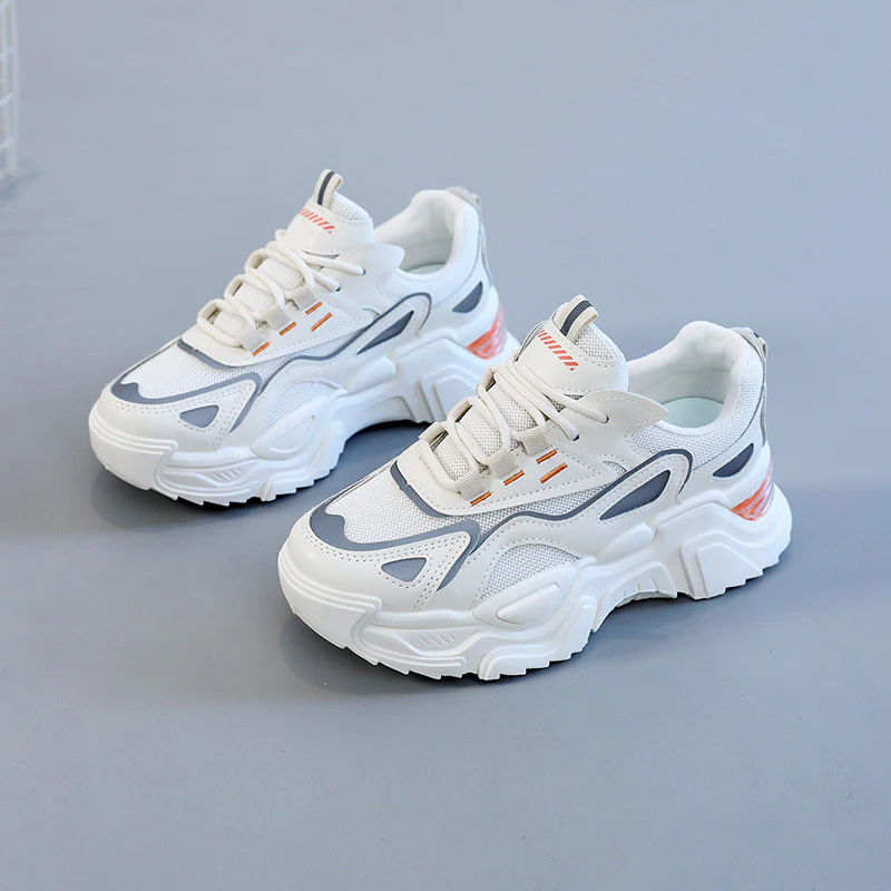Damen Trendige Chunky Sneakers mit atmungsaktiven Mesh-Einsätzen und dämpfendem Sohlenprofil Heidi Mode - Image 7