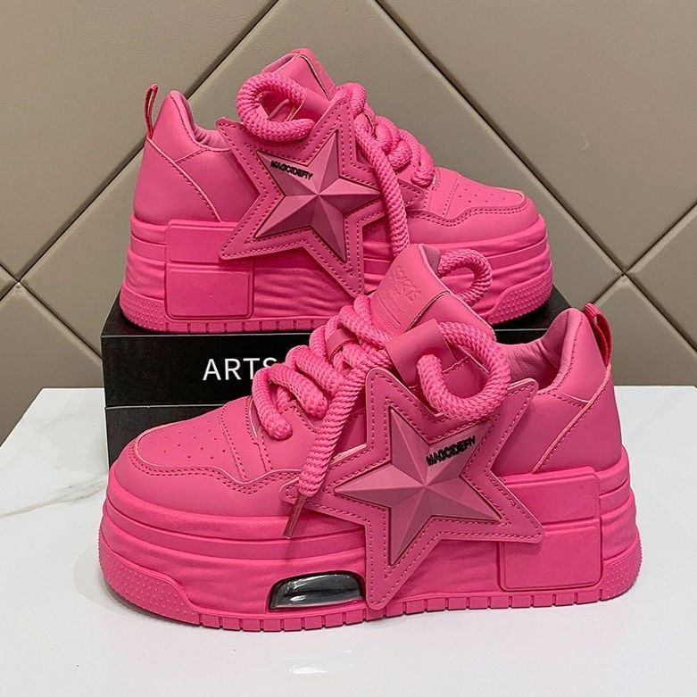 Damen Trendige Chunky Sneakers mit auffälligem Stern-Design Heidi Mode - Image 2