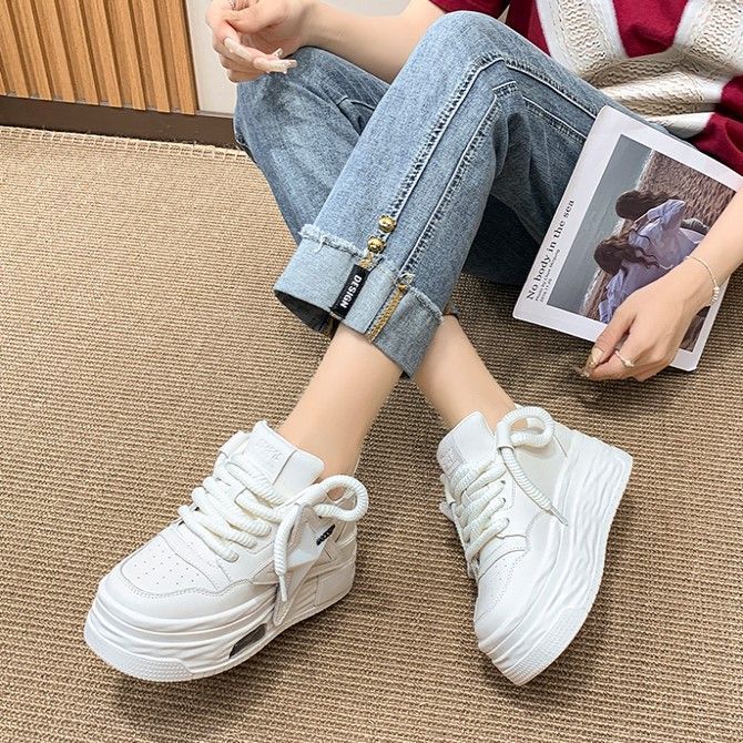 Damen Trendige Chunky Sneakers mit auffälligem Stern-Design Heidi Mode - Image 3