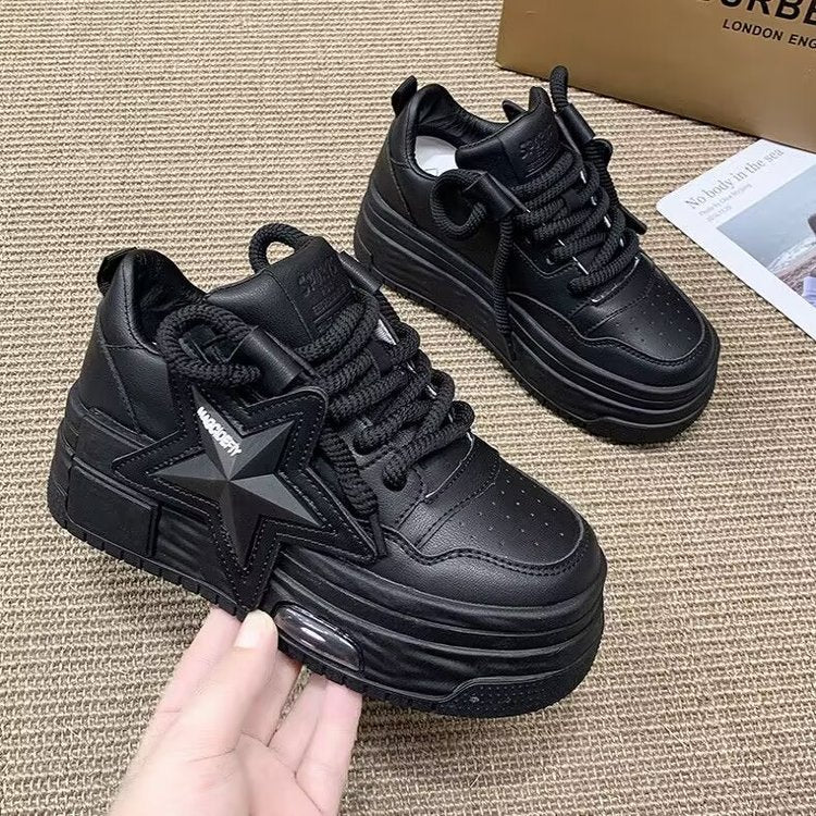 Damen Trendige Chunky Sneakers mit auffälligem Stern-Design Heidi Mode - Image 8