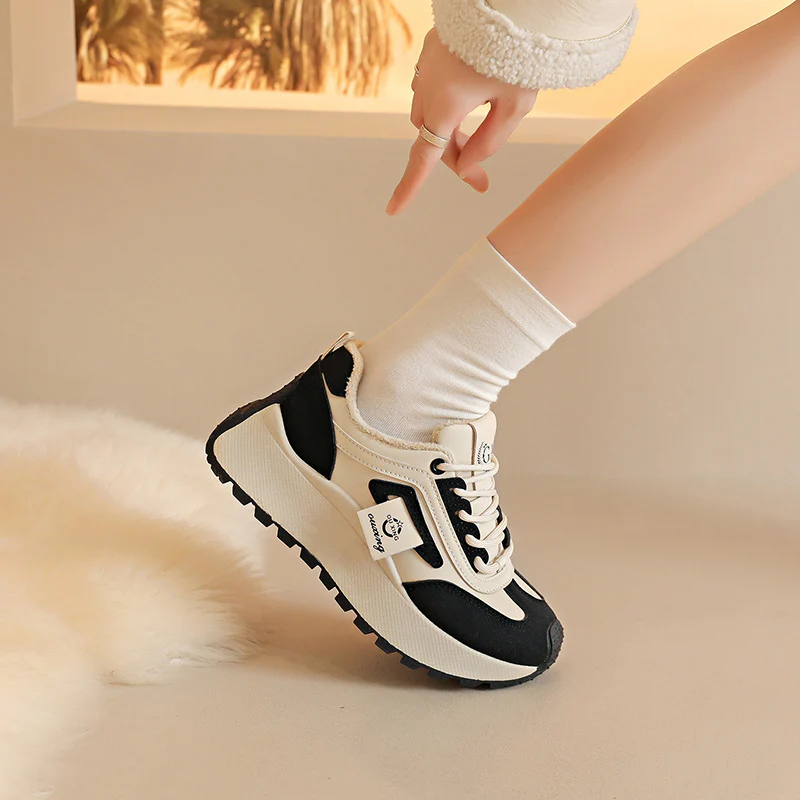 Damen trendige Chunky Sneakers mit dämpfendem Profil Heidi Mode - Image 4