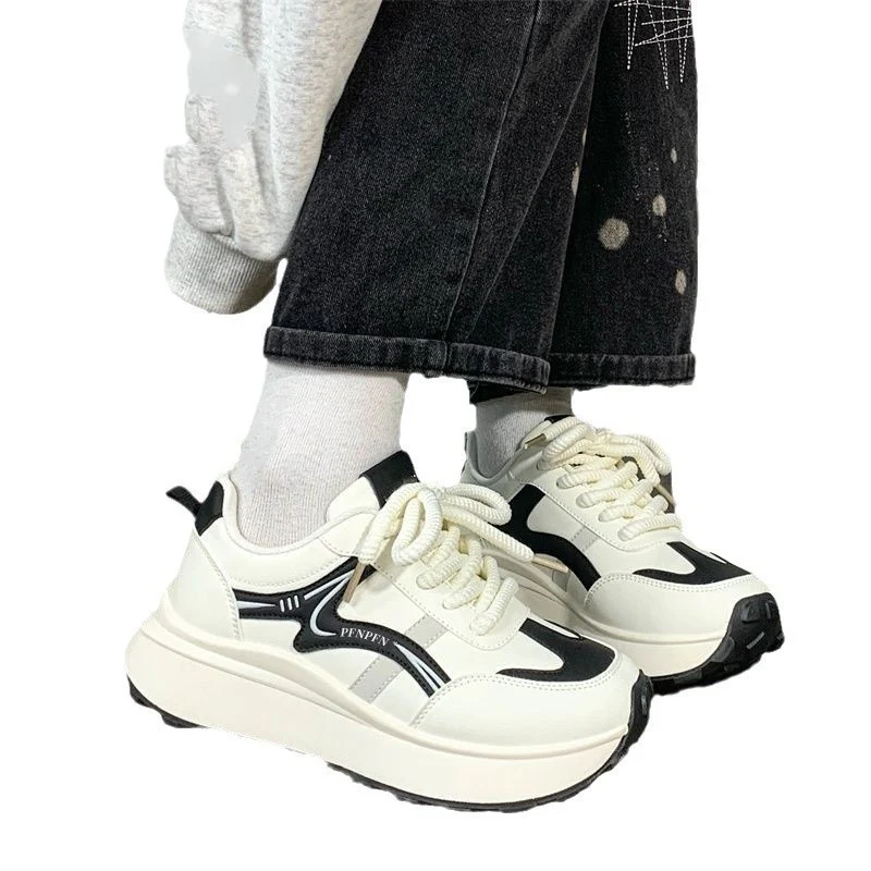 Damen Trendige Chunky Sneakers mit dämpfender Plattform-Sohle Heidi Mode - Image 5