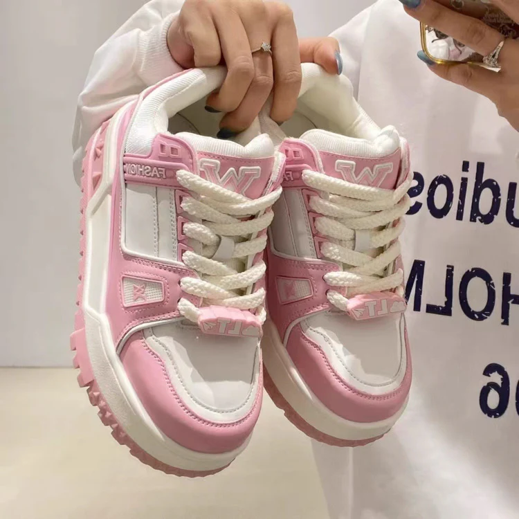 Damen Trendige Chunky Sneakers mit dämpfender Sohle und modischen Akzenten Heidi Mode - Image 4