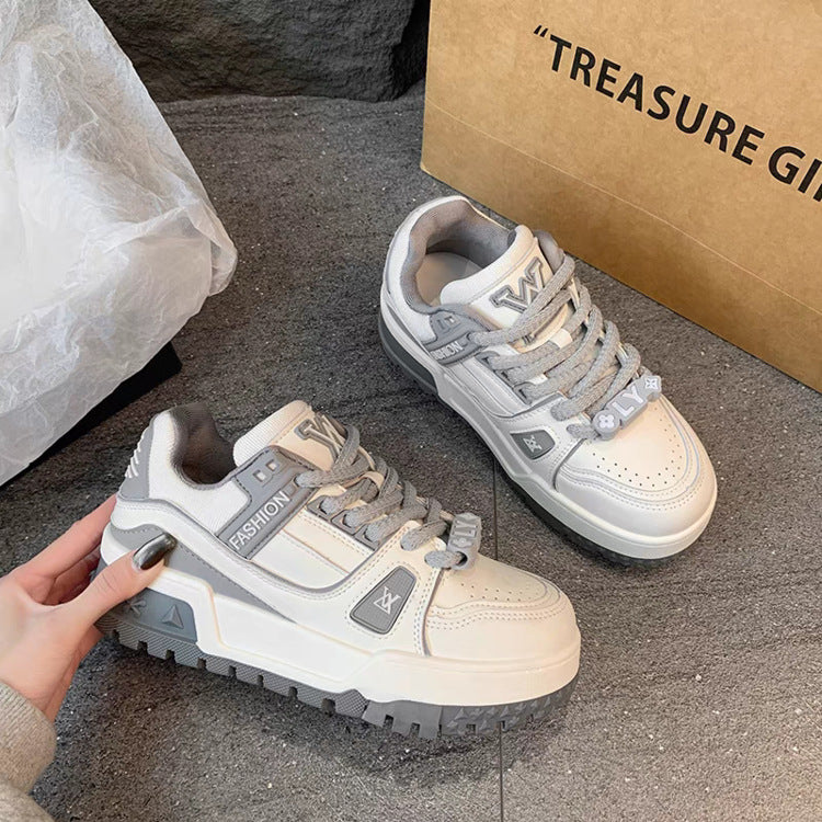 Damen Trendige Chunky Sneakers mit dämpfender Sohle und modischen Akzenten Heidi Mode - Image 5