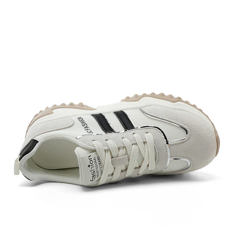 Damen Trendige Chunky Sneakers mit stabiler Gummisohle und atmungsaktivem Obermaterial Heidi Mode - Image 3