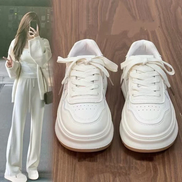 Damen Trendige Chunky Sneakers mit stilvollem Plateau und modischen Akzenten Heidi Mode - Image 5