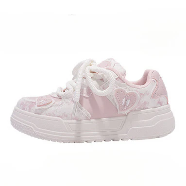 Damen Trendige Chunky Sneakers mit verspieltem Design und flexibler Sohle Heidi Mode - Image 5