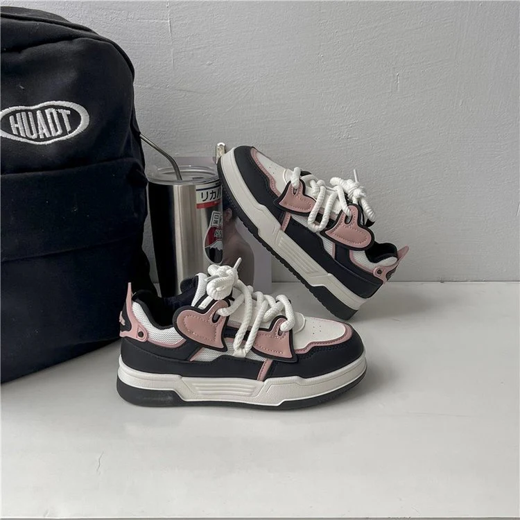 Damen Trendige Freizeitsneakers mit elastischen Schnürsenkeln und dämpfender Sohle Heidi Mode - Image 5