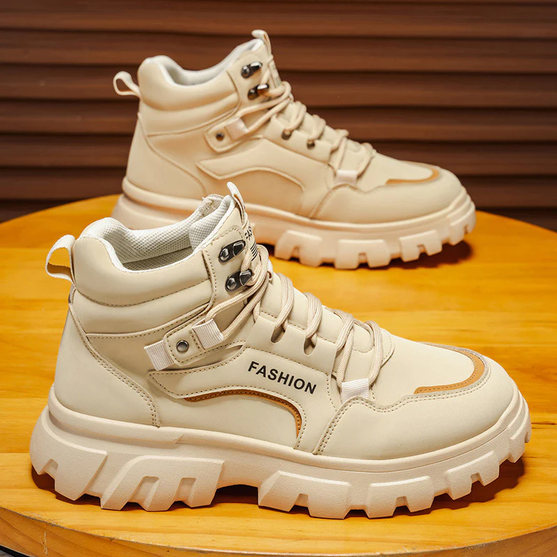 Damen Trendige High-Top Sneakers mit robustem Sohlenprofil und modernem Design Heidi Mode - Image 4