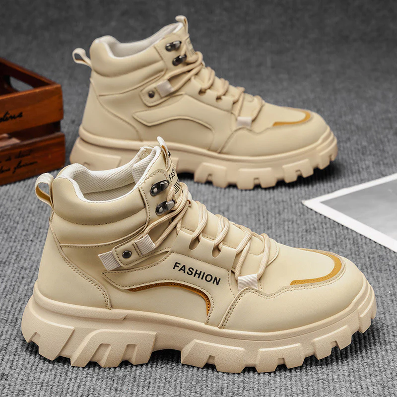 Damen Trendige High-Top Sneakers mit robustem Sohlenprofil und modernem Design Heidi Mode - Image 7