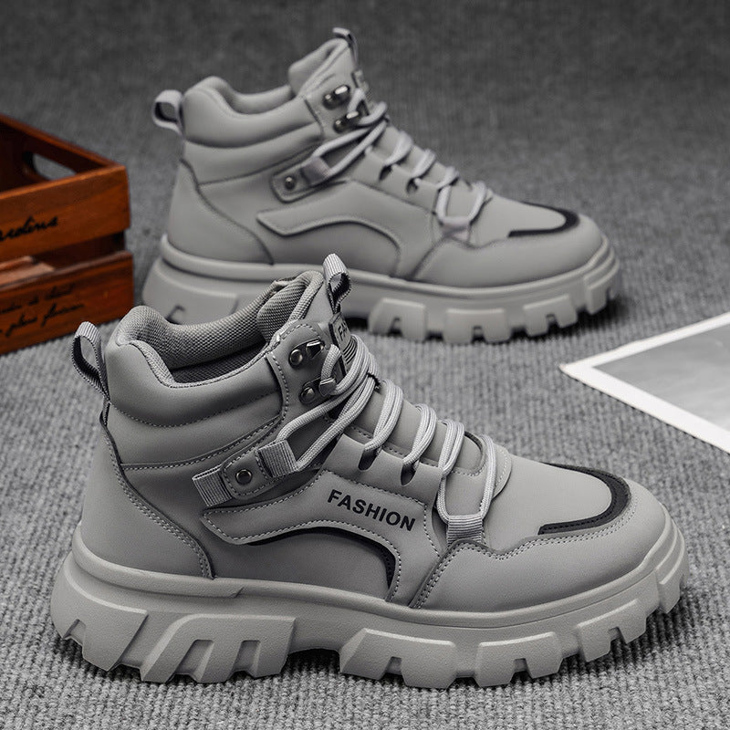 Damen Trendige High-Top Sneakers mit robustem Sohlenprofil und modernem Design Heidi Mode - Image 8