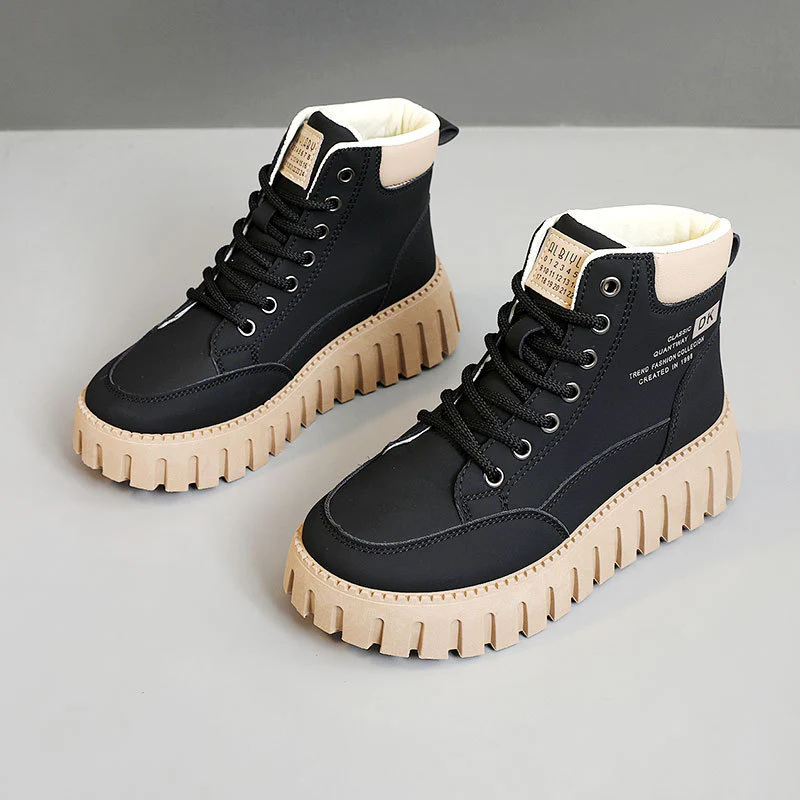 Damen Trendige High-Top Sneakers mit rutschfester Sohle und komfortabeler Dämpfung Heidi Mode - Image 6