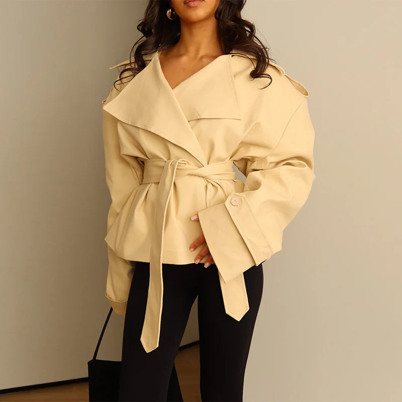 Damen trendige lässige Überwurfjacke Heidi-Mode - Image 6