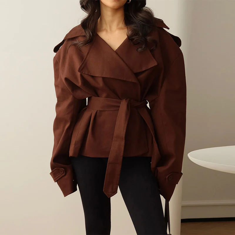 Damen trendige lässige Überwurfjacke Heidi-Mode - Image 8