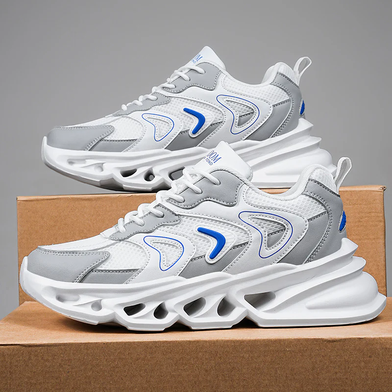 Damen Trendige Mesh Sneakers mit innovativer Dämpfungstechnologie Heidi Mode - Image 2