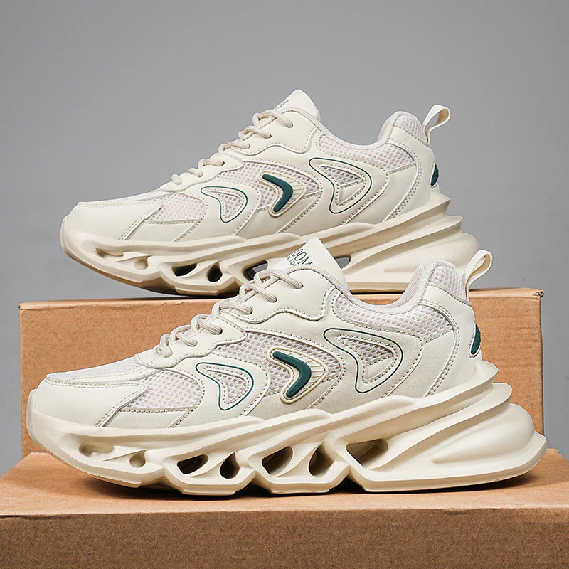 Damen Trendige Mesh Sneakers mit innovativer Dämpfungstechnologie Heidi Mode - Image 6