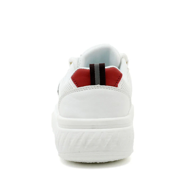 Damen Trendige Plateau-Sneaker mit buntem Schriftzug Heidi Mode - Image 4