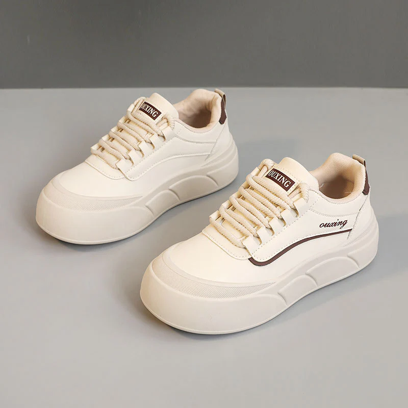 Damen Trendige Plateau Sneakers mit bequemer Dämpfung Heidi Mode - Image 6