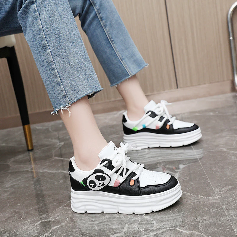 Damen trendige Plateausneaker mit lebhaften Details und komfortabler Dämpfung Heidi Mode - Image 4