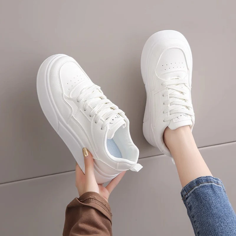 Damen Trendige Plattform-Sneaker mit bequemer Dämpfung und modischem Design Heidi Mode - Image 3