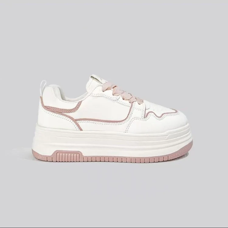Damen Trendige Plattform-Sneaker mit eleganter Kontur und rutschfester Sohle Heidi Mode - Image 5