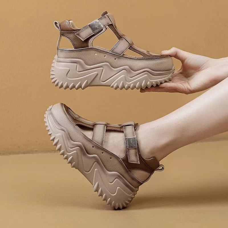 Damen Trendige Sandalen mit rutschfester Sohle und verstellbarem Riemensystem Heidi Mode - Image 3