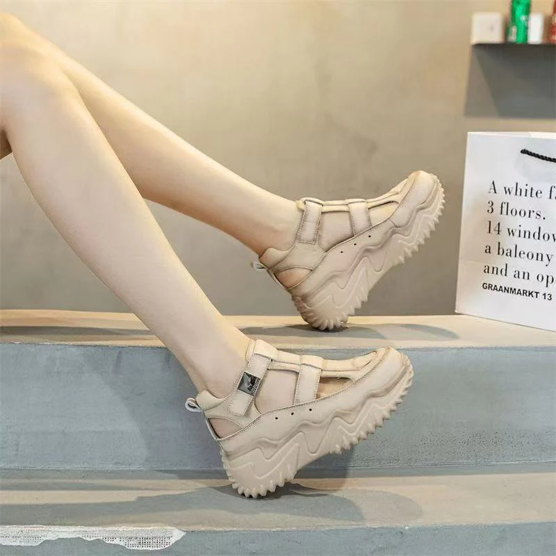 Damen Trendige Sandalen mit rutschfester Sohle und verstellbarem Riemensystem Heidi Mode - Image 4