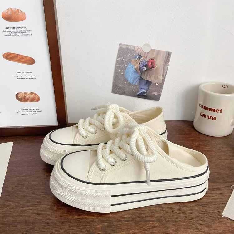 Damen trendige Slip-On Sneakers mit dicker Sohle Heidi Mode - Image 2