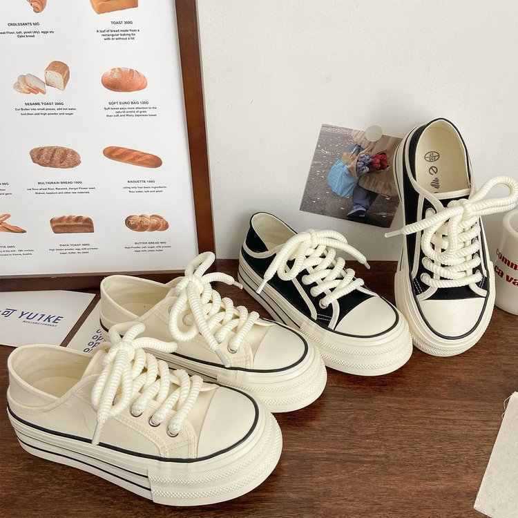 Damen trendige Slip-On Sneakers mit dicker Sohle Heidi Mode - Image 4