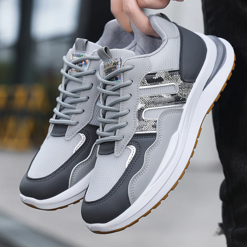 Damen Trendige Sneaker mit atmungsaktivem Obermaterial und stoßdämpfender Sohle Heidi Mode - Image 3