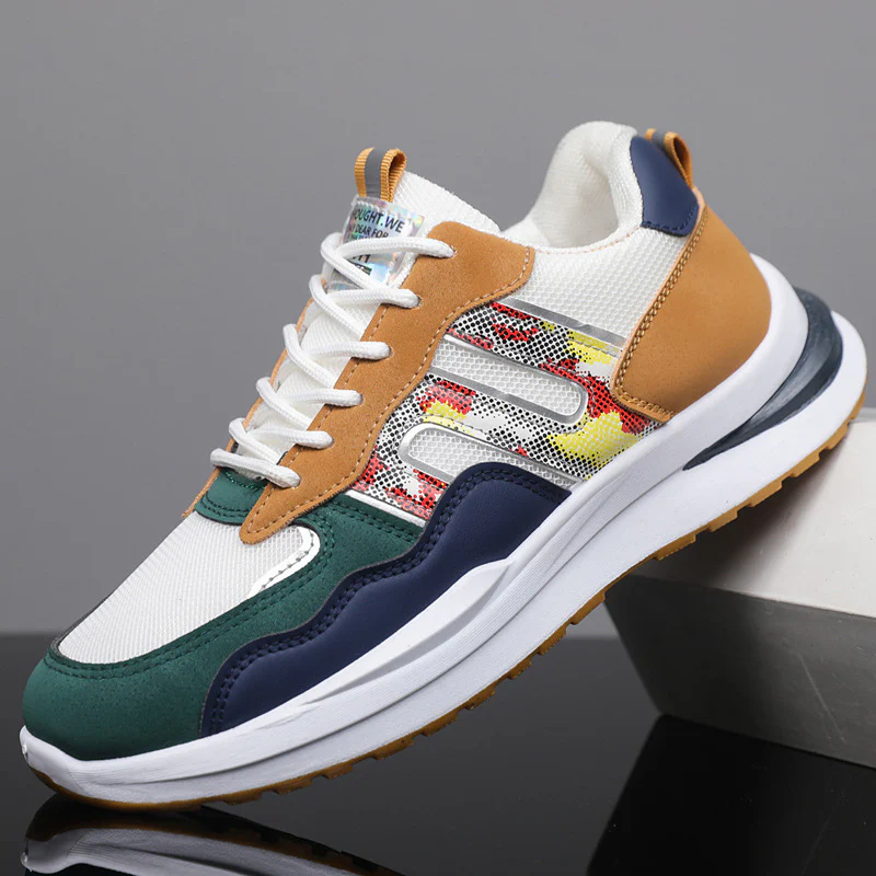 Damen Trendige Sneaker mit atmungsaktivem Obermaterial und stoßdämpfender Sohle Heidi Mode - Image 7