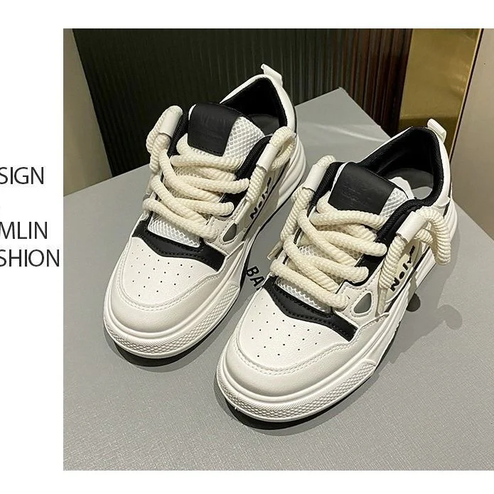 Damen trendige Sneaker mit auffälligem Design und bequemer Dämpfung Heidi Mode - Image 4