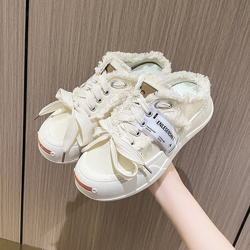 Damen Trendige Sneaker mit kuscheligem Innenfutter und einzigartigem Obermaterial Heidi Mode - Image 4
