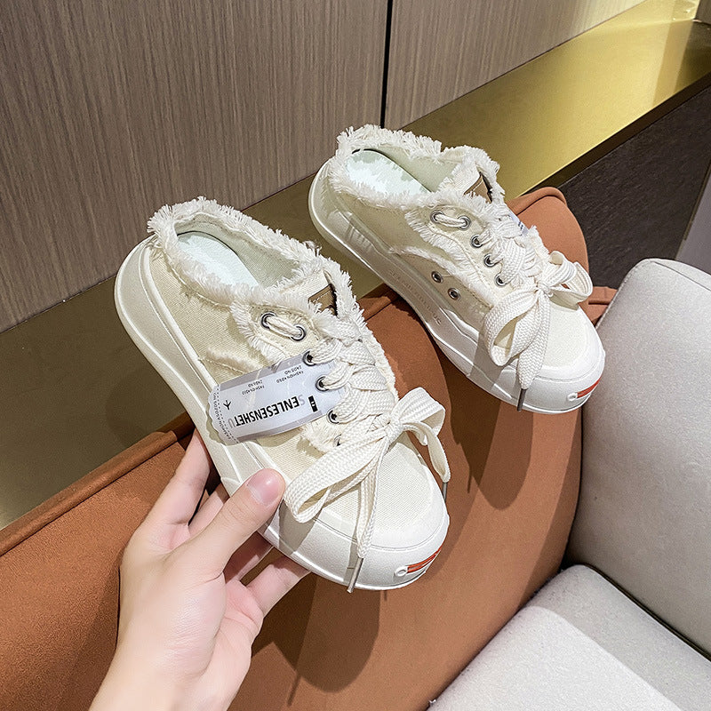 Damen Trendige Sneaker mit kuscheligem Innenfutter und einzigartigem Obermaterial Heidi Mode - Image 6
