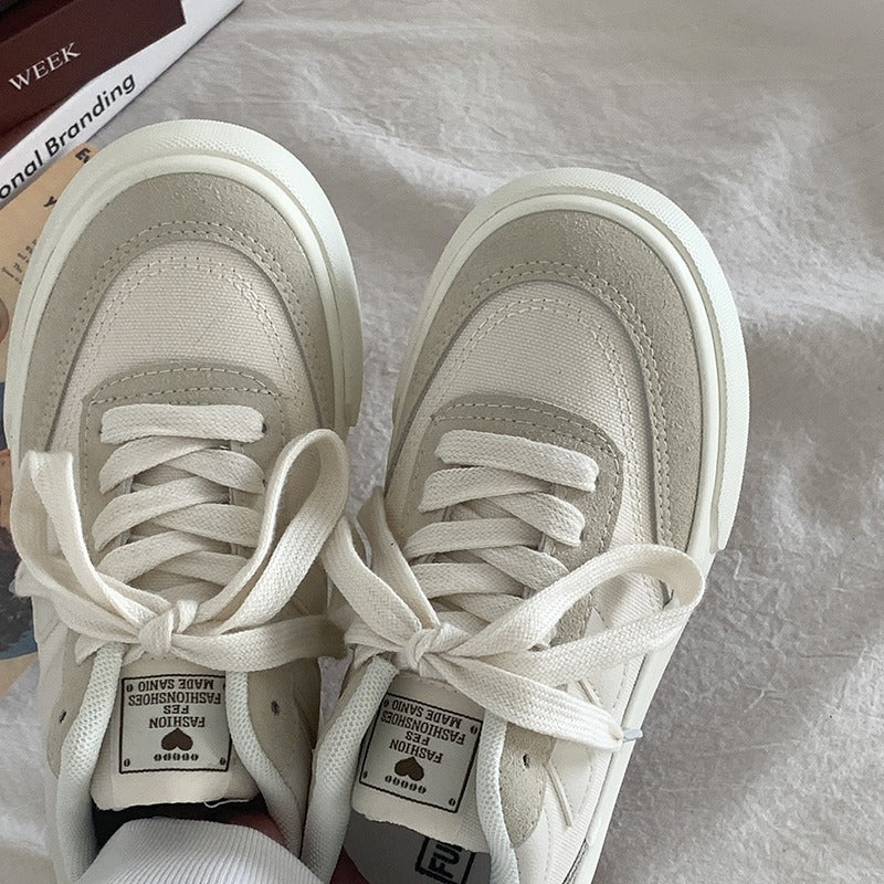 Damen Trendige Sneaker mit strukturiertem Obermaterial und bequemer Dämpfung Heidi Mode - Image 4