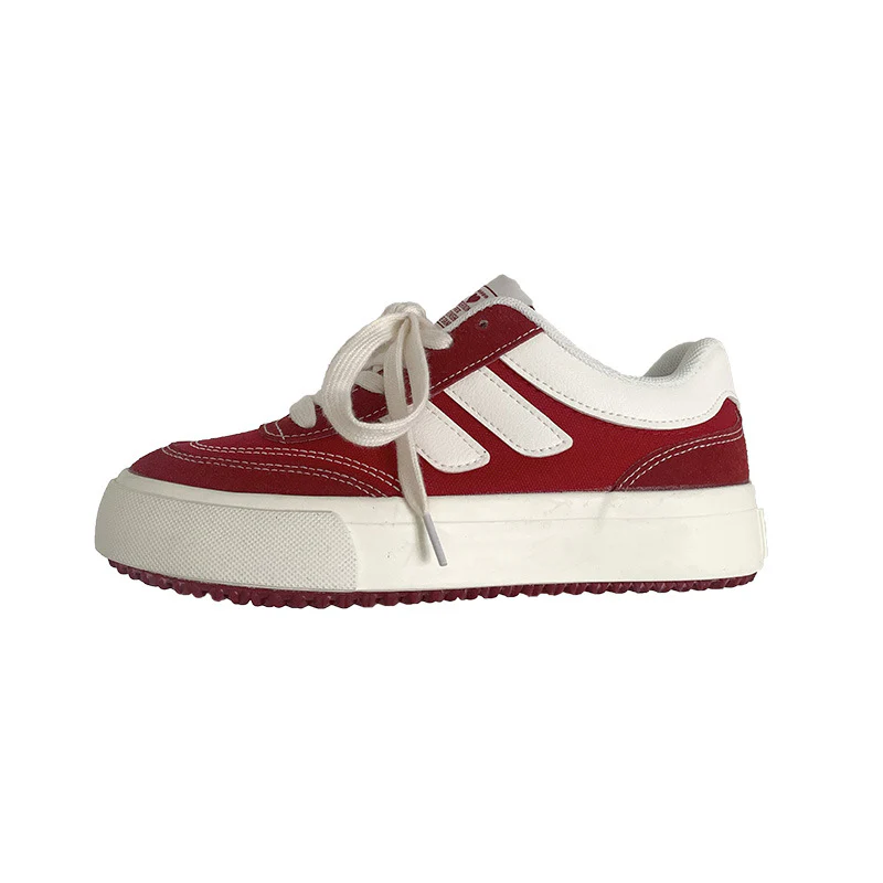 Damen Trendige Sneaker mit strukturiertem Obermaterial und bequemer Dämpfung Heidi Mode - Image 5