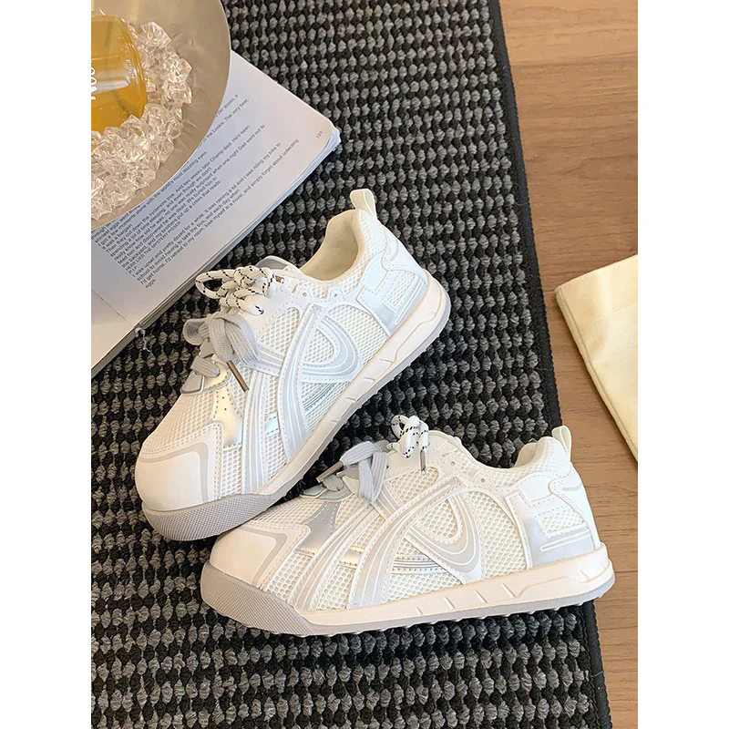Damen Trendige Sneakers mit atmungsaktiver Mesh-Oberfläche und komfortabler Dämpfung Heidi Mode - Image 8