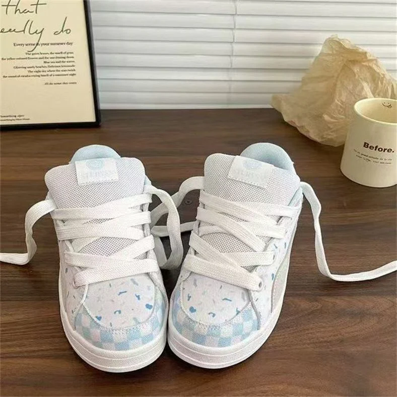 Damen trendige Sneakers mit atmungsaktiver Netz-Oberfläche und bequemem Fußbett Heidi Mode - Image 2