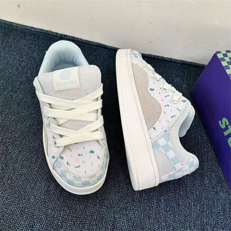Damen trendige Sneakers mit atmungsaktiver Netz-Oberfläche und bequemem Fußbett Heidi Mode - Image 3
