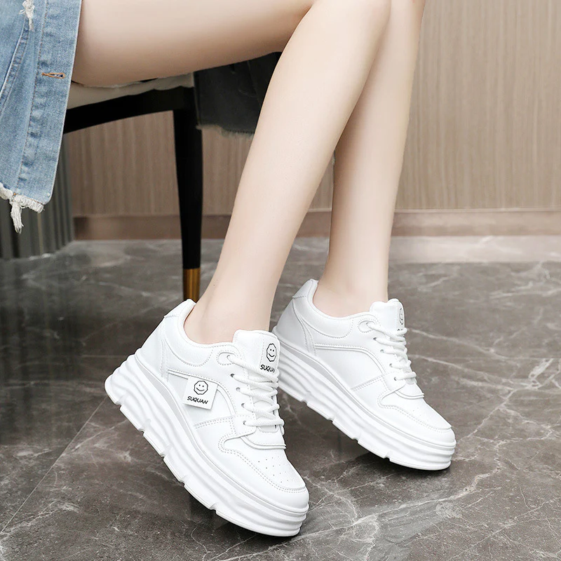 Damen Trendige Sneakers mit dämpfender Plateau-Sohle Heidi Mode - Image 3