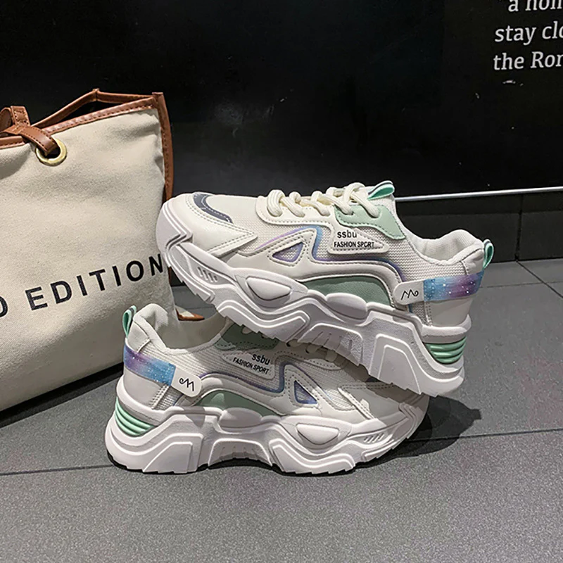 Damen trendige Sneakers mit innovativer Dämpfung und atmungsaktiver Mesh-Oberfläche Heidi Mode - Image 2