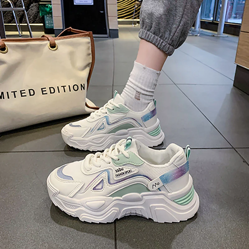 Damen trendige Sneakers mit innovativer Dämpfung und atmungsaktiver Mesh-Oberfläche Heidi Mode - Image 6