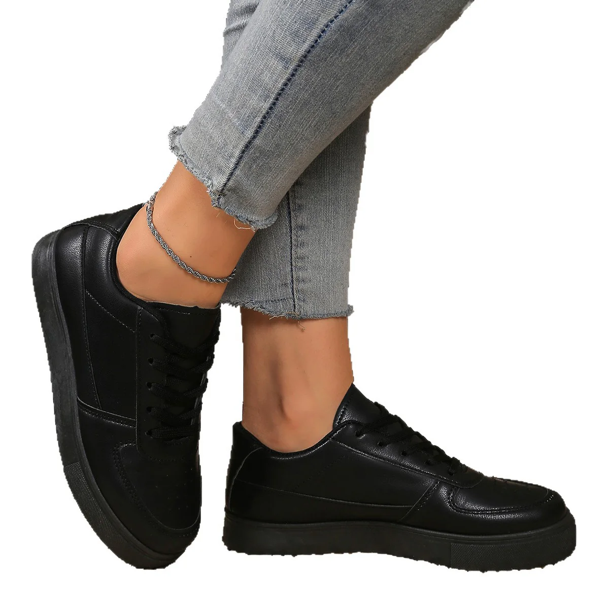 Damen Trendige Sneakers mit modischer Struktur Heidi Mode - Image 5