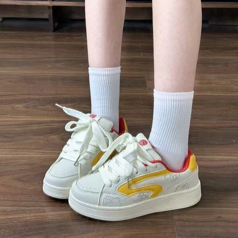 Damen Trendige Sneakers mit verspieltem Design und atmungsaktiver Netzstruktur Heidi Mode - Image 8