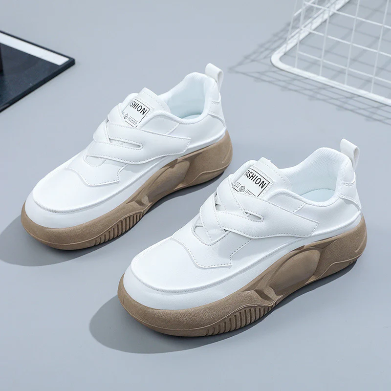 Damen trendige Sneakers mit verstärktem Knöchel und elastischem Riemensystem Heidi Mode - Image 7