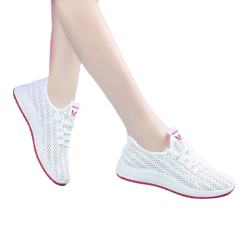 Damen trendige Sport Sneakers mit atmungsaktivem Strick-Obermaterial Heidi Mode - Image 5